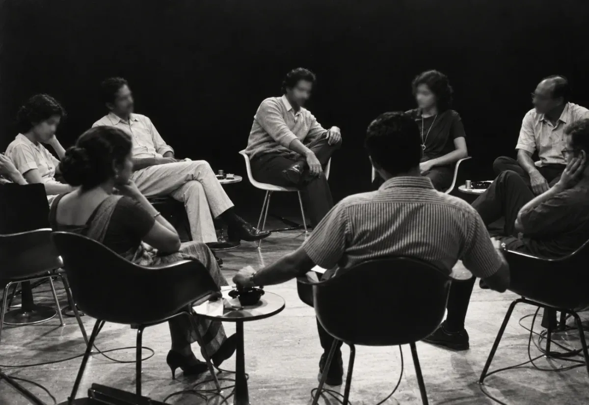 A story told to a circle