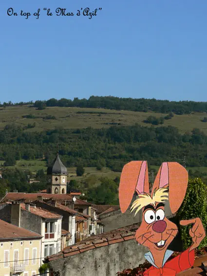 Postcard from Mas-d'Azil, France